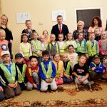 Dzieci z Przedszkola Samorządowego nr 5 w Wieliczce z wizytą u Burmistrza Artura Kozioła