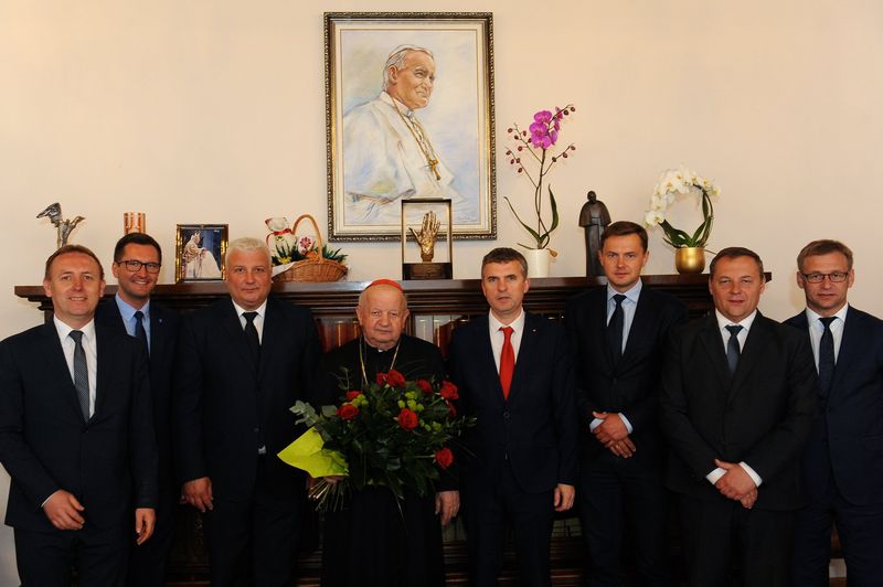 Spotkanie z ks. kardynałem Stanisławem Dziwiszem w dniu św. Stanisława