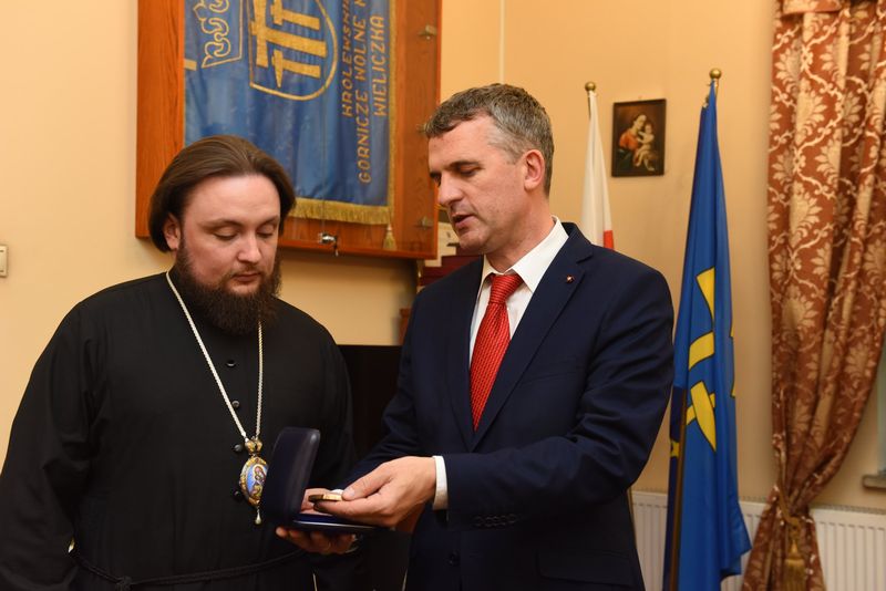 Wizyta Prawosławnego Biskupa Serafina w Wieliczce