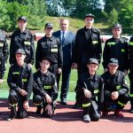 zawody młodzieżowych drużyn pożarniczych w Wieliczce z Artur Kozioł