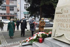 Narodowy Dzień Pamięci „Żołnierzy Wyklętych” w Wieliczce, Pomnik Odrodzenia Polski na wielickich plantach